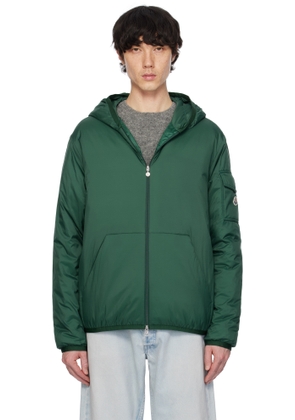 Moncler Green Monteynard Hooded Short Down Jacket