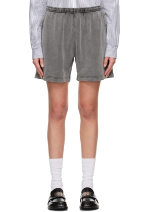 Acne Studios Black Cotton Shorts