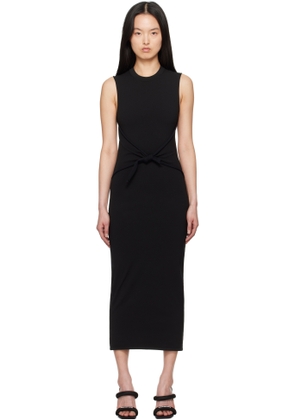 Alexander Wang Black Pre-Styled Bodycon Maxi Dress