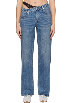 Alexander Wang Blue Pre-Styled Denim Jeans