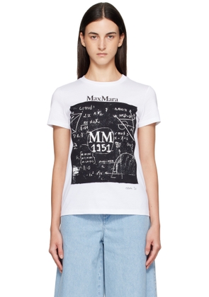 Max Mara White Colibri T-shirt