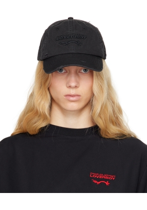 Charles Jeffrey LOVERBOY Black Logo Cap