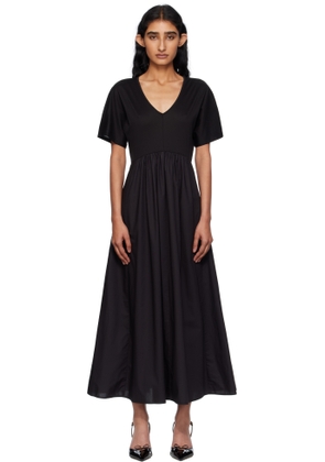 Weekend Max Mara Black Bronzo Midi Dress