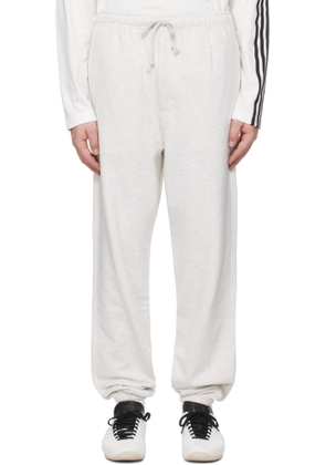 Y-3 Gray French Terry Sweatpants