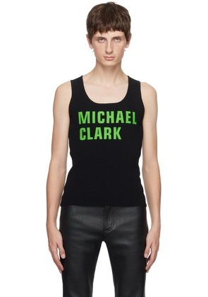 JW Anderson Black Michael Clark Edition Tank Top