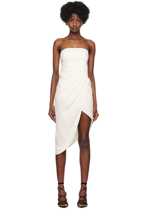 Gauge81 White Lica Midi Dress