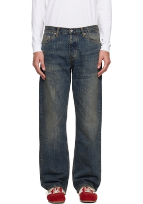 HOPE Blue Relaxed Bootcut Rush Jeans