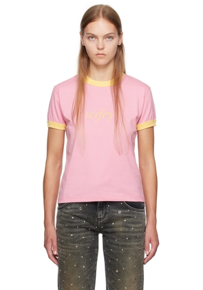 GCDS Pink 'Wifey' T-Shirt