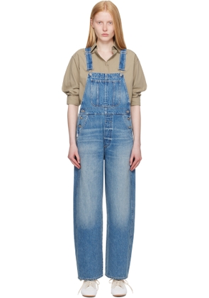 Citizens of Humanity Blue Freya Denim Overalls