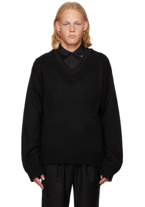 C2H4 Black 006 Sweater