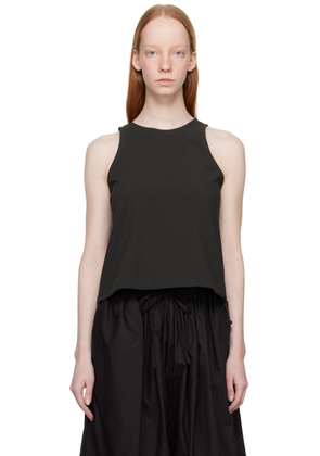 Missing You Already Black Drawstring Tank Top