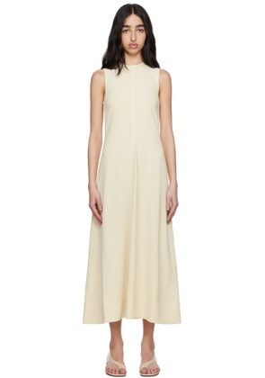 TOTEME Off-White Woven Stripe Maxi Dress