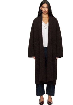 Lauren Manoogian Brown Double Face Long Coat