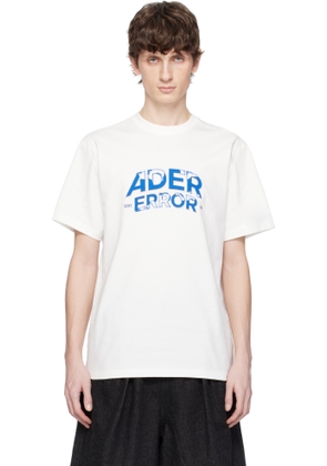 ADER error White Edca Product. 52 T-shirt