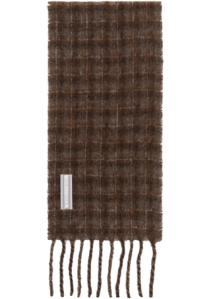 OUR LEGACY Brown Estate Scarf