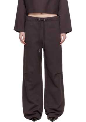 Jean Paul Gaultier Brown 'The Embossed Gaultier' Lounge Pants