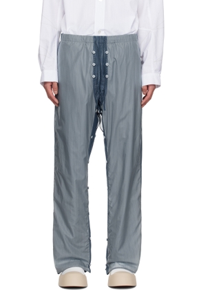 Craig Green Blue Layered Shell Trousers