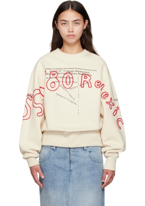 Bless Beige Reflexic Multicollection Sweatshirt