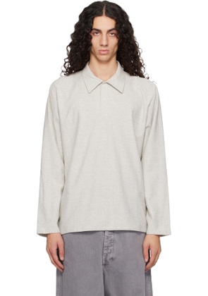 Lady White Co. Gray Nep Polo