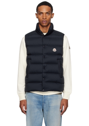 Moncler Navy Tibb Down Vest