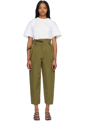 3.1 Phillip Lim Khaki Paperbag Trousers