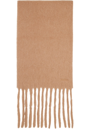 Max Mara Beige Osso Scarf