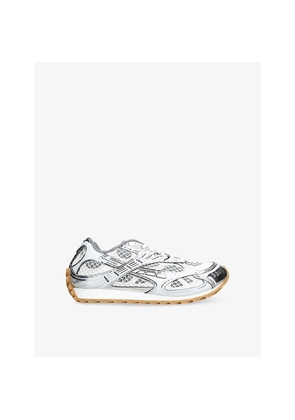 Mens Bottega Veneta Orbit Low-Top Technical-Material Trainers