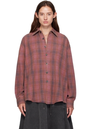 OUR LEGACY Pink Borrowed Shirt