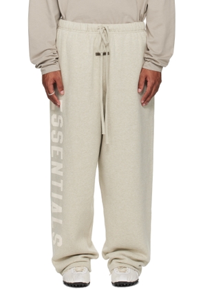 Fear of God ESSENTIALS Beige Lounge Fleece Sweatpants