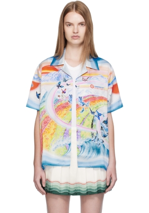Casablanca Multicolor Silk Shirt