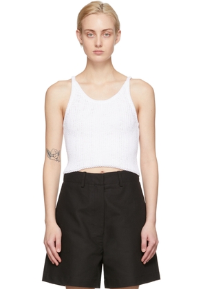Arch The White Knit Tank Top