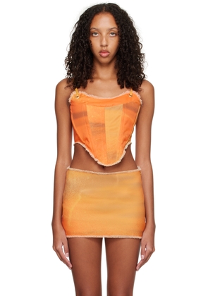 BINYA SSENSE Exclusive Orange Ruta Tank Top
