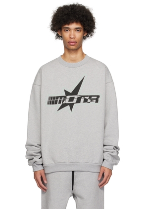 Members of the Rage Gray Oversized Sweatshirt