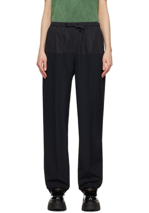 Alexander Wang Black Articulated Trousers