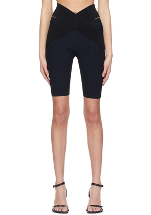 Dion Lee Navy X Shorts