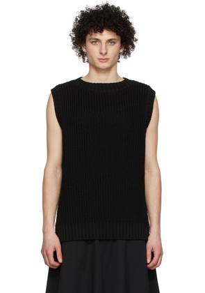 We11done Black Monster Vest