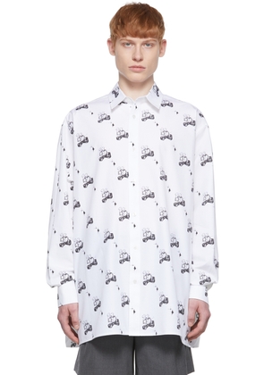 We11done White Cotton Shirt