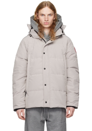 Canada Goose Gray Wyndham Down Jacket