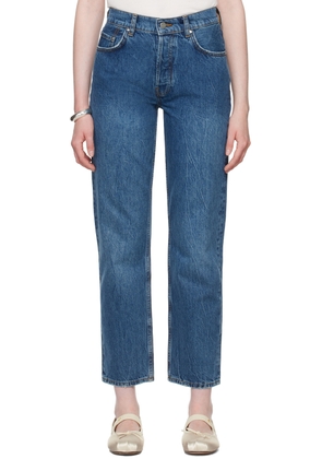 ANINE BING Blue Benson Jeans
