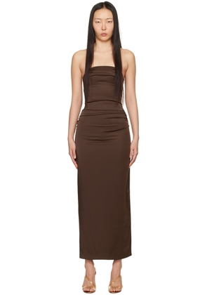 BEC + BRIDGE Brown Jones Maxi Dress
