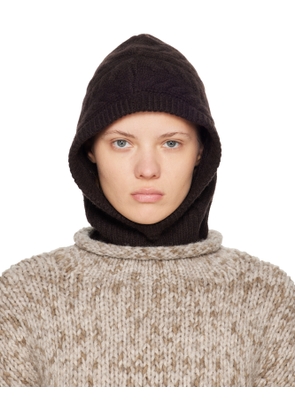 LISA YANG Brown Ylda Balaclava