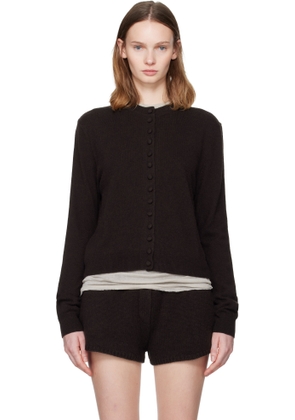LISA YANG Brown Wilona Cardigan