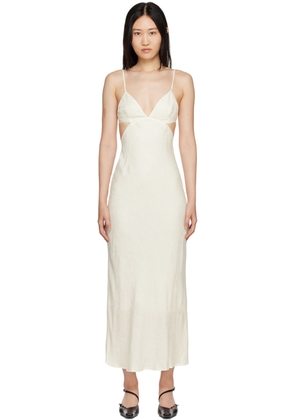 THIRD FORM White Paisley Midi Dress