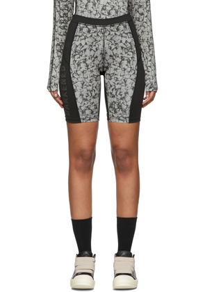 44 Label Group Black & Grey Teeth Cycling Shorts