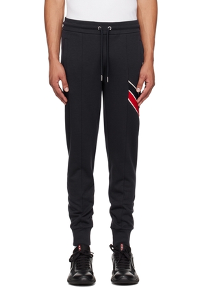 Moncler Navy Stripe Sweatpants