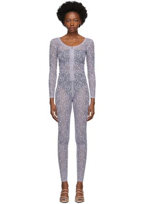 Diotima Purple Lace Jumpsuit