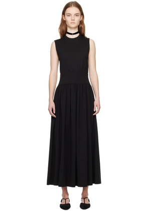 TOTEME Black Sleeveless Midi Dress