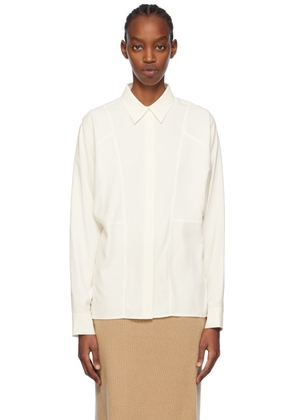 TOTEME Off-White Paneled Shirt