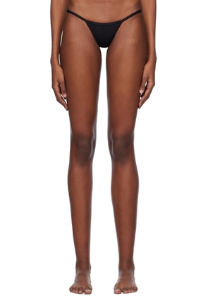 ÉTERNE Black Thea 90s Bikini Bottom