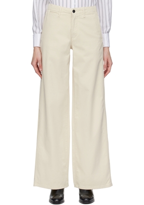 rag & bone Off-White Sofie Trousers